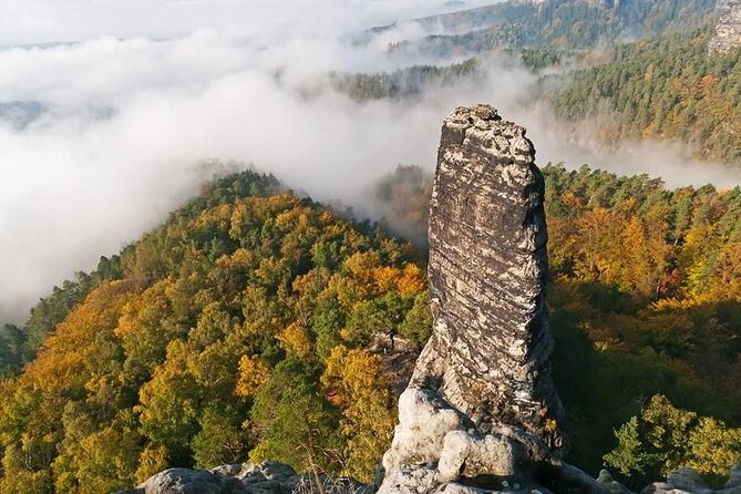 2 Countries Bohemian and Saxon Switzerland tour from Prague - Edmundova soutěska gorge and the boat ride: a seasonal highlight