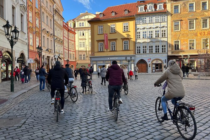 3-hour Complete Prague Bike Tour - Josefov and Obecní Dum: Jewish Quarter sights and the story of old walls