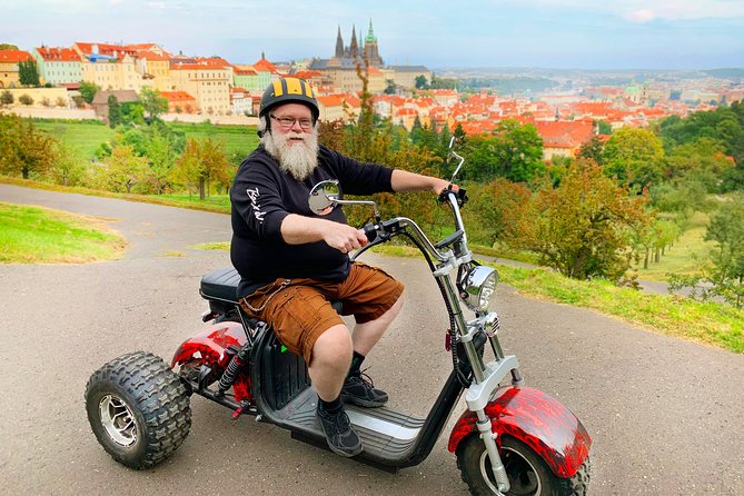 Amazing !!! Electric Trike Tour of Prague, live guide included - Electric Trikes in Prague: Faster Than Walking, More Fun Than a Bus