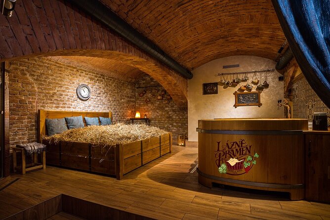 Beer bath Spa for 2 people/ 1 tub - 1,5 hour Activity in Prague - Key Highlights You’ll Care About