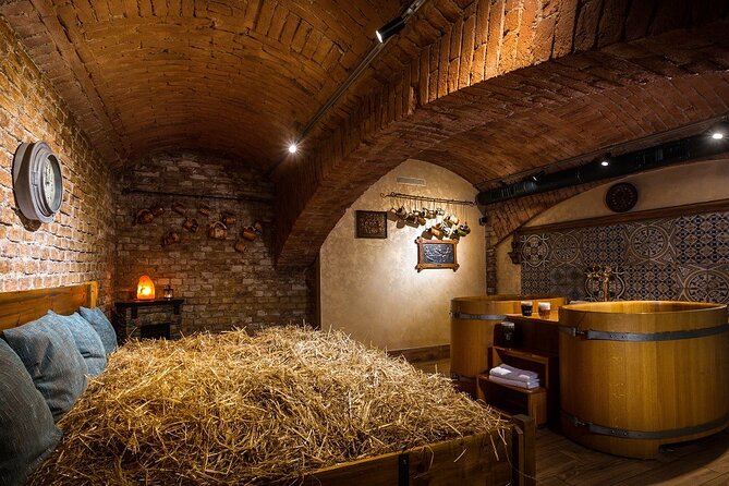 Beer bath Spa for 2 people/ 1 tub - 1,5 hour Activity in Prague - Beer On Tap: The Best Kind Of Fun, With One Taste Reality Check