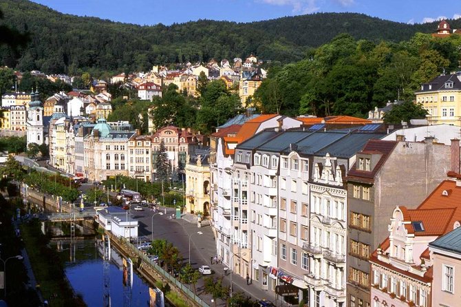 Czech Spas of Karlovy Vary and Marianske Lazne from Prague - Marianske Lazne: Cross Spring colonnade and a guided spa-area stroll