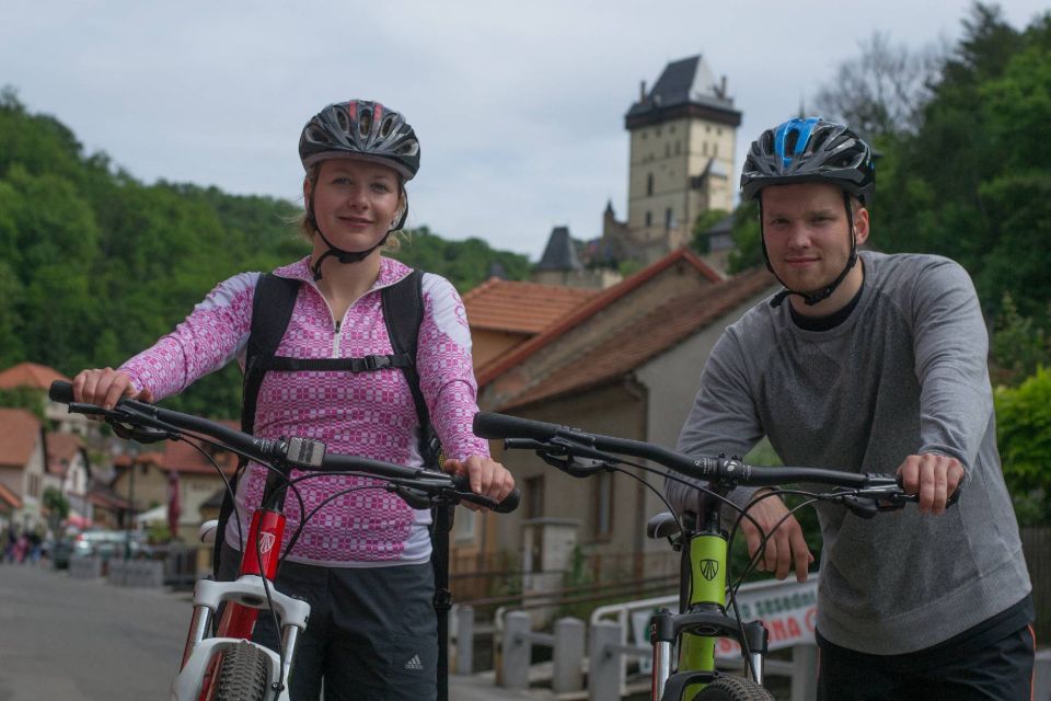 E-Bike Full-Day Trip From Prague:The Mighty Karlstejn Castle - The route to Karlštejn: quiet paths, river air, and quick escapes