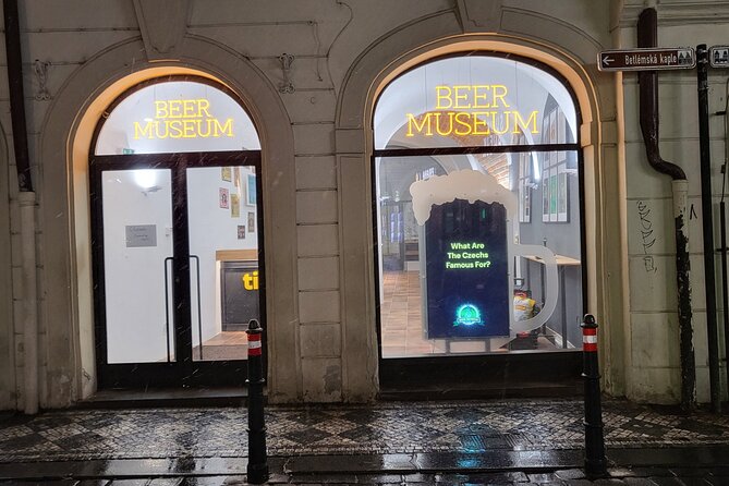 Enjoy 3 beers in Czech Beer Museum - Price and value: $26.43 per person, and what you’re really paying for