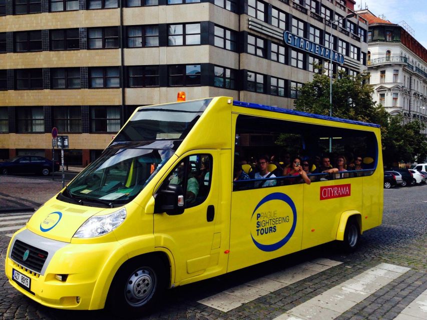 From Old Town: 2-Hour Prague Bus Tour with Top Sights - From Republic Square to the medieval gate: Power Gate and the Royal Route