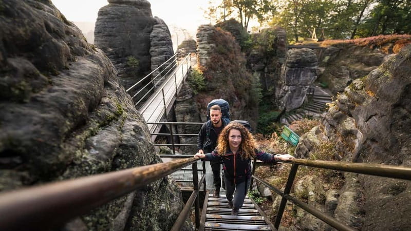 From Prague: Bohemian & Saxon Switzerland All-Inclusive Tour - Saxon Switzerland National Park and Bastei Bridge: Elbe Canyon Views That Reward the Stairs