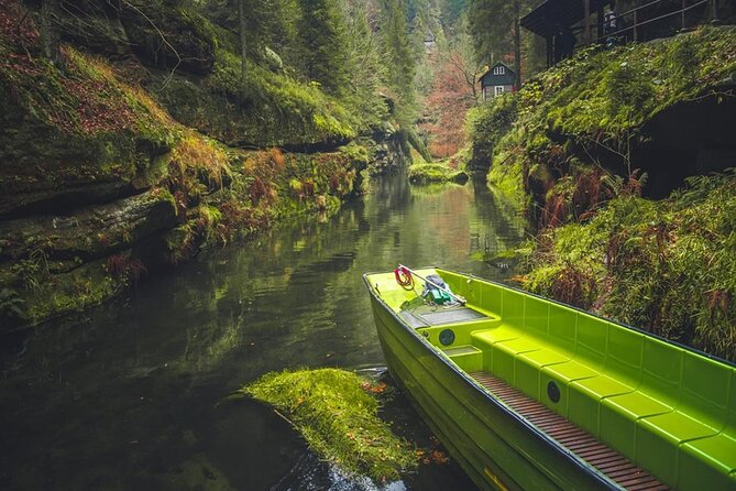 From Prague: Bohemian & Saxon Switzerland Small-Group Hike - The boat ride element: seeing the gorge from a different angle