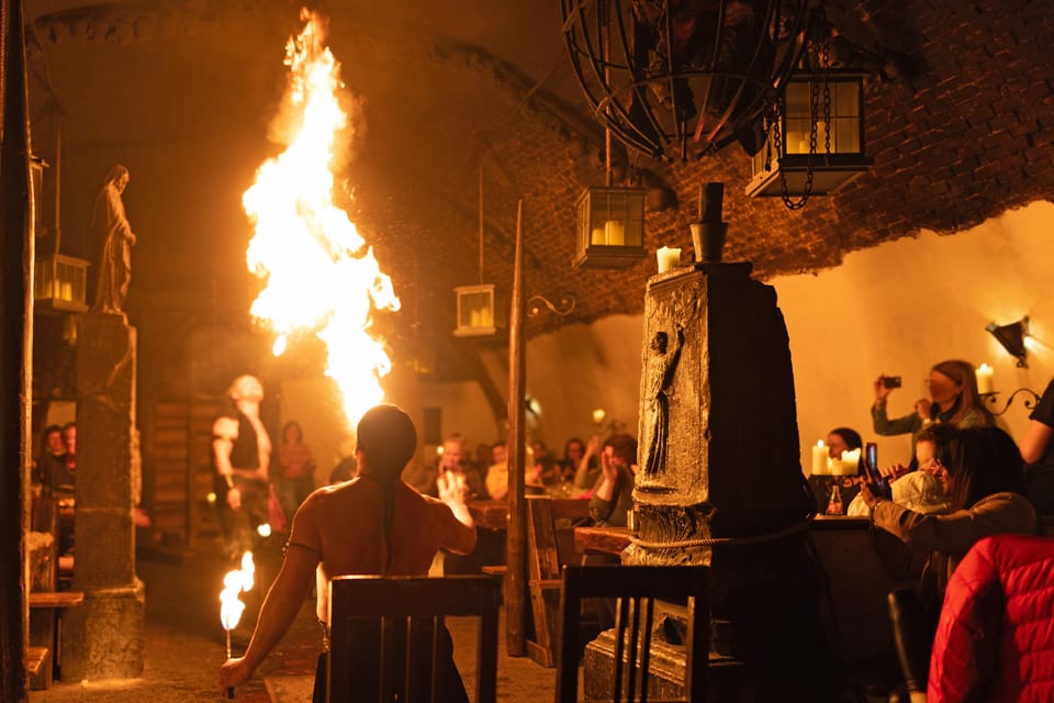 From Prague: Medieval Dinner, Show, Castle and Brewery - Price and value: what $116 covers in a 5-hour medieval package