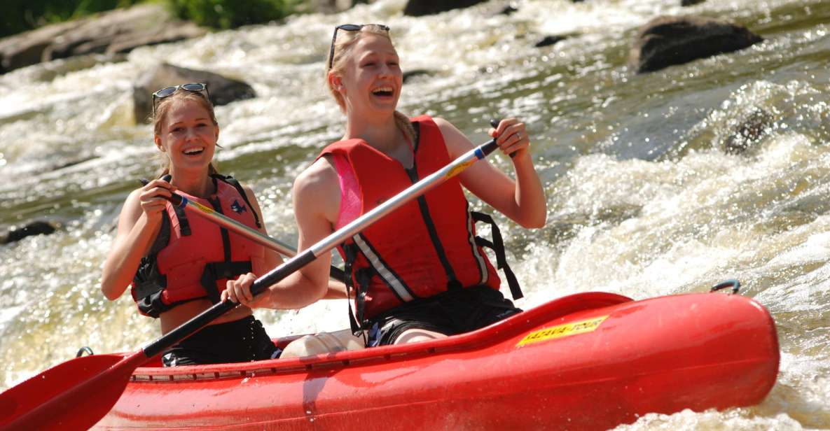 From Prague: Sazava River Canoe Day Trip for All Levels - The scenic train run: viaducts first, then paddling