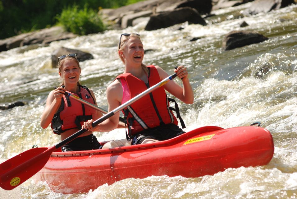 From Prague: Sazava River Canoe Day Trip for All Levels - Down the Sázava: forests, rock cuts, wildlife, and those period cabins