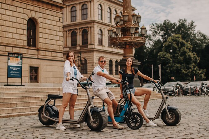 Guided sightseeing e-scooter tour of Prague: 2 hours - Chotkovi? No—Chotěck Gardens: A First Municipal Park Moment