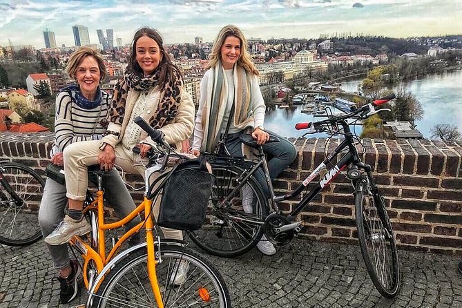 Hidden Prague Bike Tour - Your 3-hour route: when you ride, stop, and look around