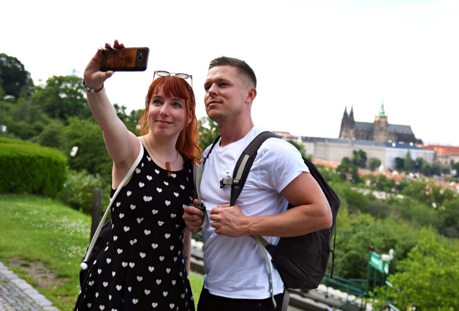 Panoramic Views of Prague Evening Walking Tour - Getting Up High on Petřín Hill (Funicular or Tram)