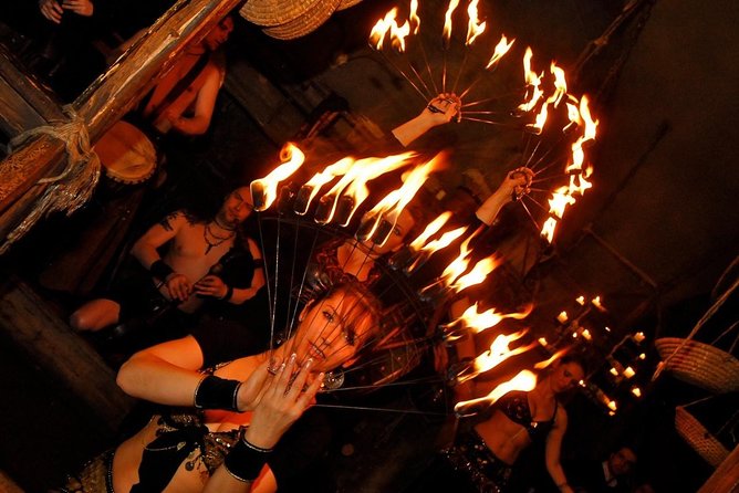 Prague 5 Courses Medieval Dinner and Live Performances - Krčma U Pavouka: candlelit medieval dining that sets the tone fast