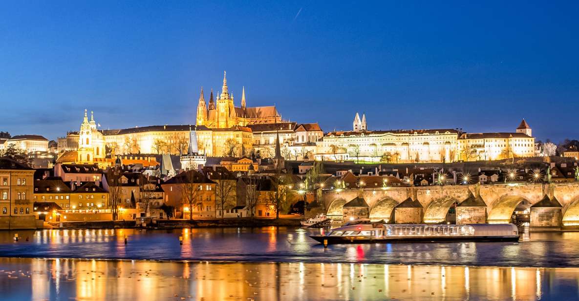 Prague: 50-Minute Sightseeing Evening Cruise - Where You Board: Dvořákovo nábř. 901, Pier 4