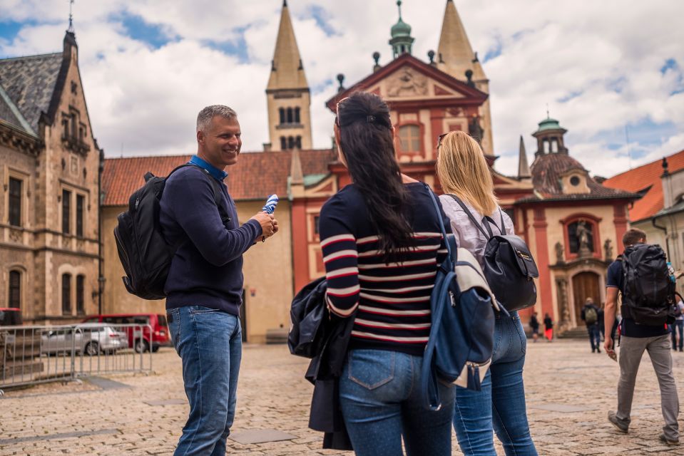 Prague: 6-Hour Tour with River Boat Cruise and Lunch - The tram up: saving energy for the Castle views