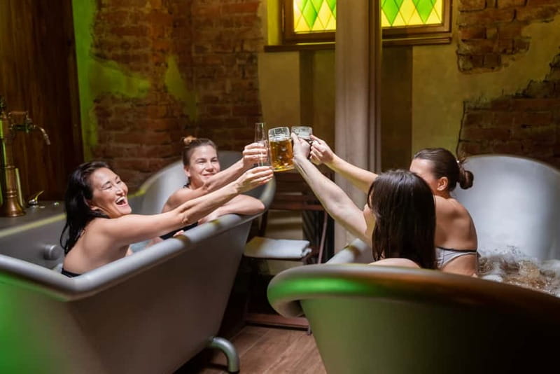 Prague: Beer and Wine Spa Bath with Salt Cave Experience - Beer Baths Letna: The Idea That Sounds Strange (Then Works)