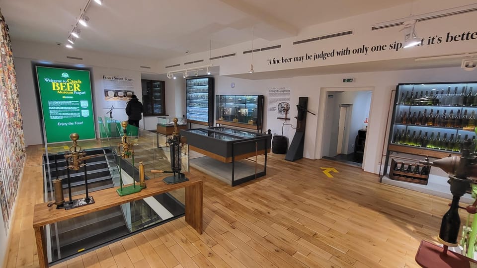 Prague: Beer Museum Tour with Tasting and Beer Bottling - Learn to pour and taste like you mean it