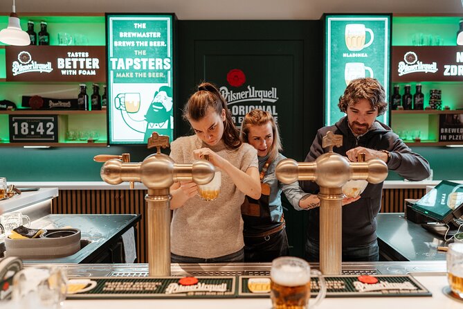 Prague Beer Pouring Class at Pilsner Urquell - The Tapster certificate and your personalized bottle: the value beyond the hour