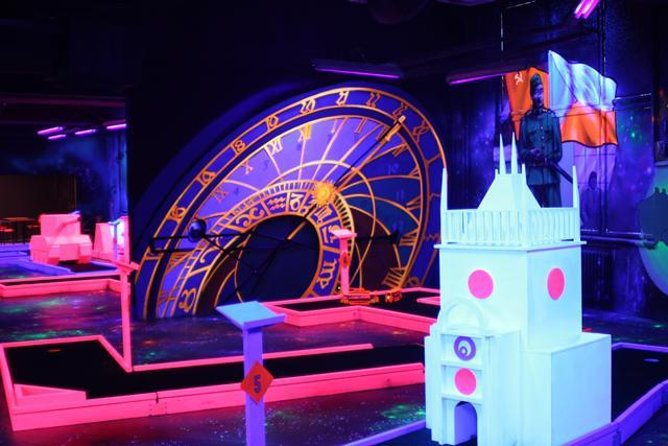 Prague Black Light Mini Golf Admission Ticket - Key Highlights You’ll Actually Care About