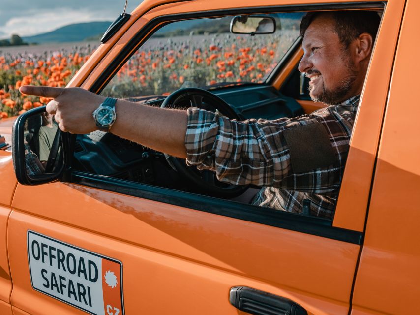 Prague: Bohemian Uplands Garnet Panning&Animal Farm 4WD Tour - Key highlights worth your attention