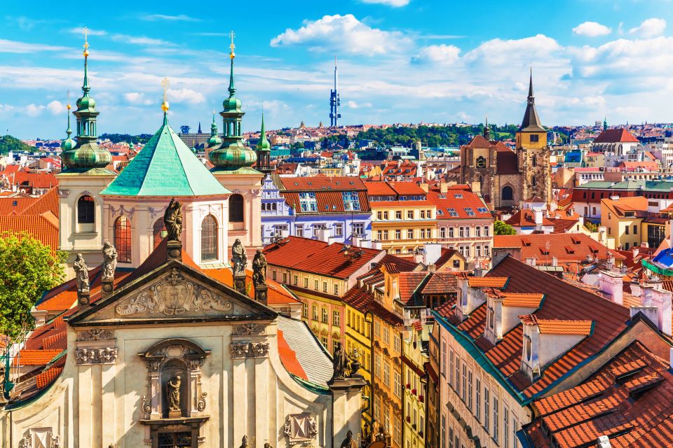 Prague: Castle and Jewish Quarter Tour - Up to Prague Castle by Tram: Spires, Photo Spots, and Legends