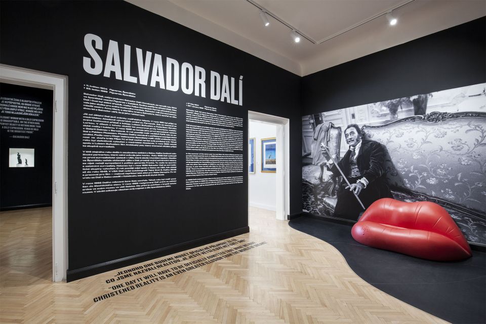 Prague: Central Gallery Ticket with Two Exhibitions - Dalí’s surrealist exhibition: brushstrokes and vivid color