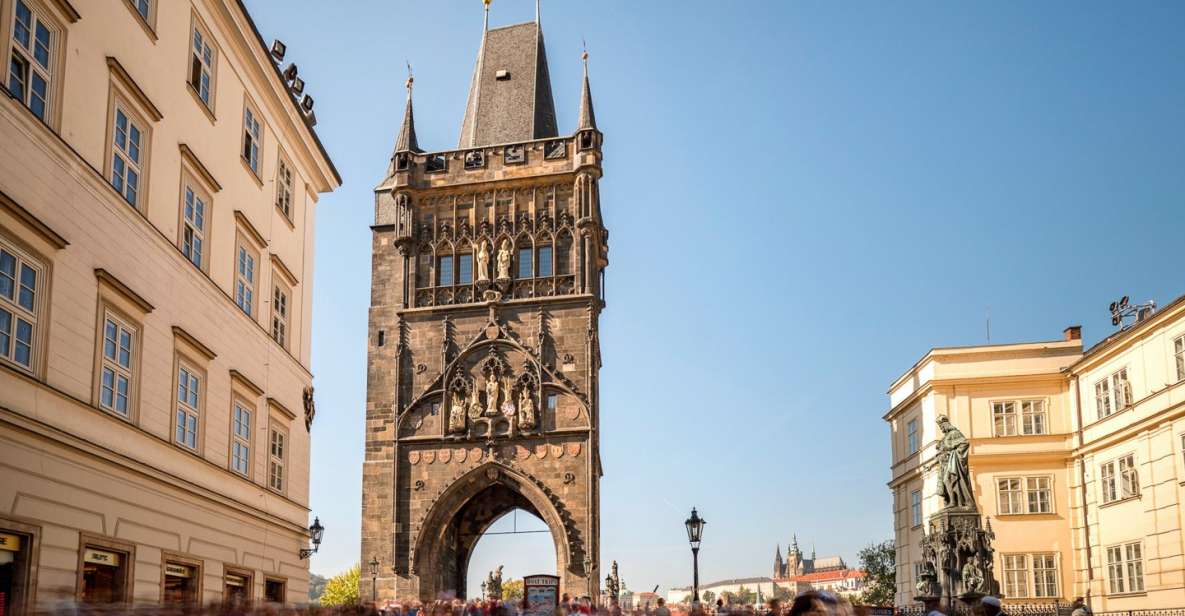 Prague: Charles Bridge Towers Combined Entry Ticket - Old Town Bridge Tower: Gothic gateway energy plus the 138-step climb