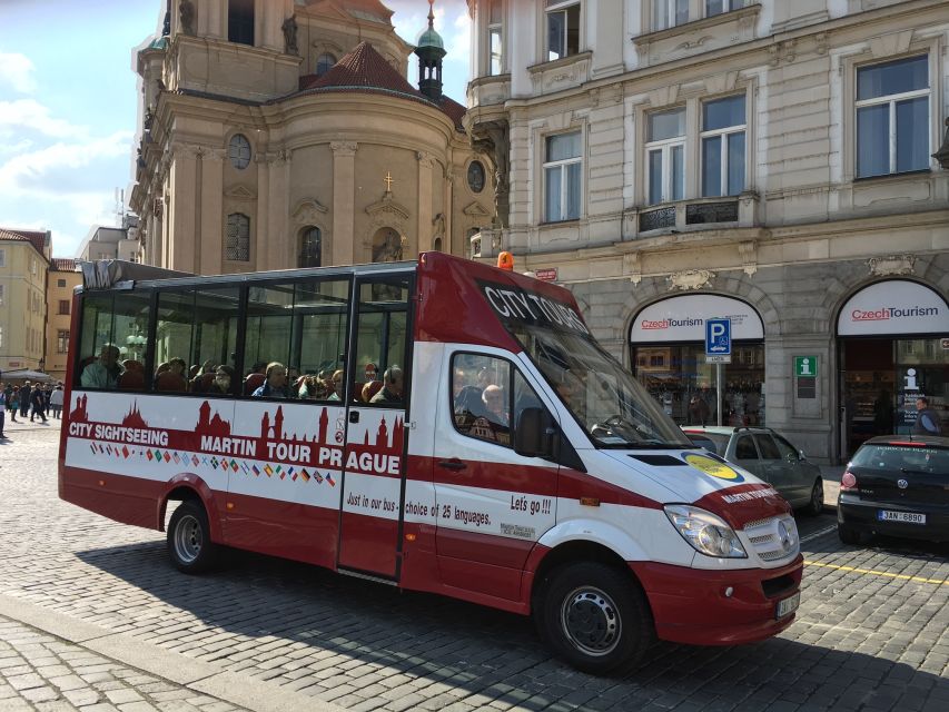 Prague City: 1-Hour Orientation Tour by Bus - Old Town Square to Old Town Hall: Gothic details you can spot from the bus