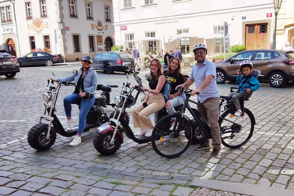 Prague: City Highlights Guided Electric Trike Tour - National Theatre, John Lennon Wall Return Energy, and the Charles Bridge Ride