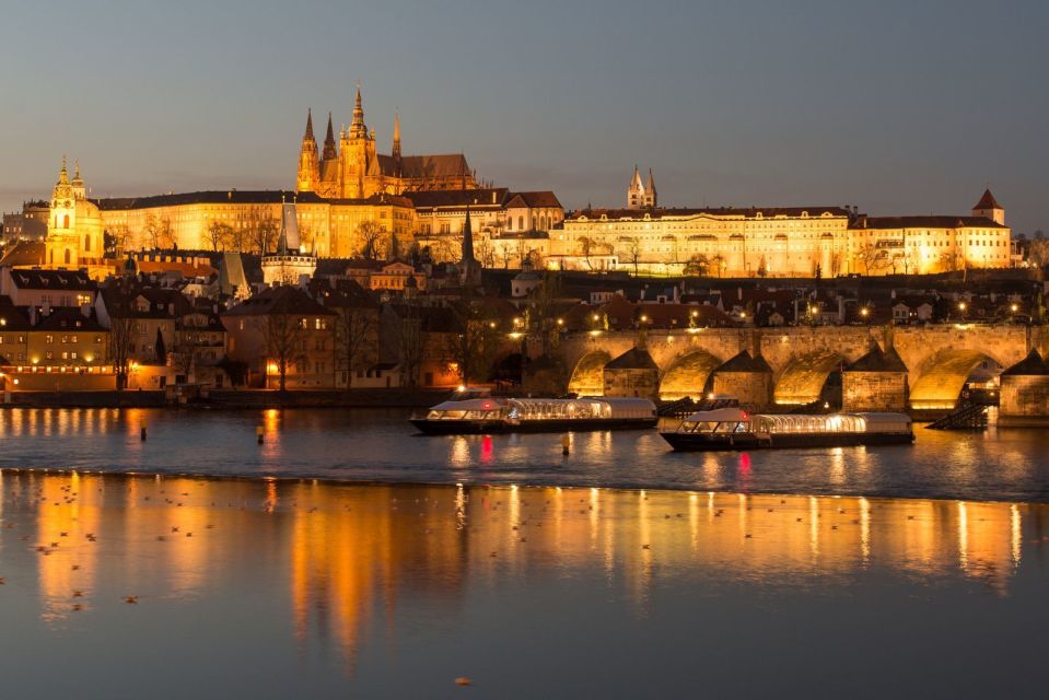 Prague: City Tour and Dinner Cruise with Hotel Pickup - Nusle Bridge to the River: When the City Opens Up