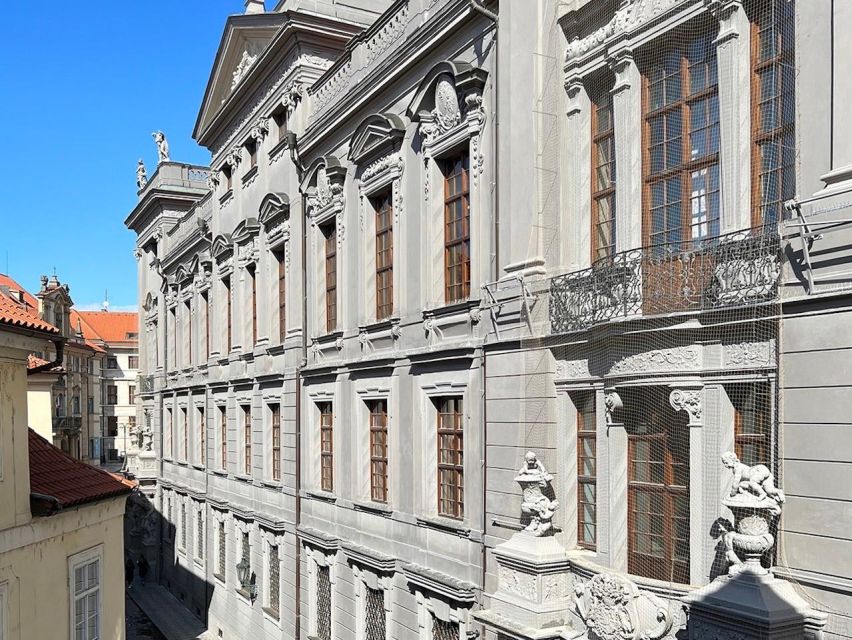 Prague: Clam-Gallas Palace Entry Ticket with Audio Guide - Antecamera to Golden and Turquoise Halls: Theater Adaptation in the Early 1800s