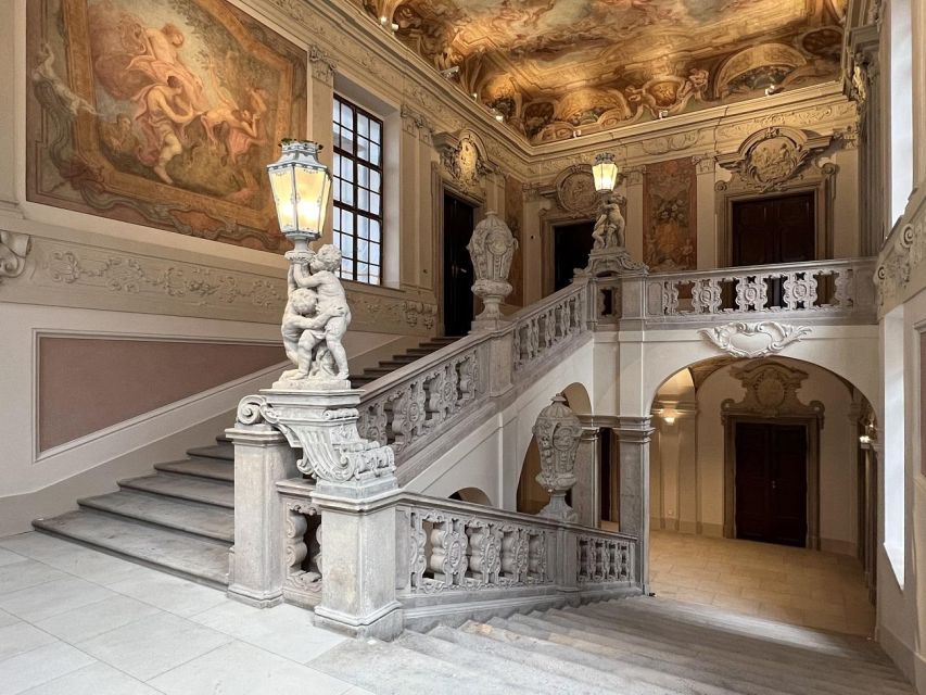 Prague: Clam-Gallas Palace Entry Ticket with Audio Guide - Marble Hall and the Chinese Lounge: The Fun of a Surprise Room