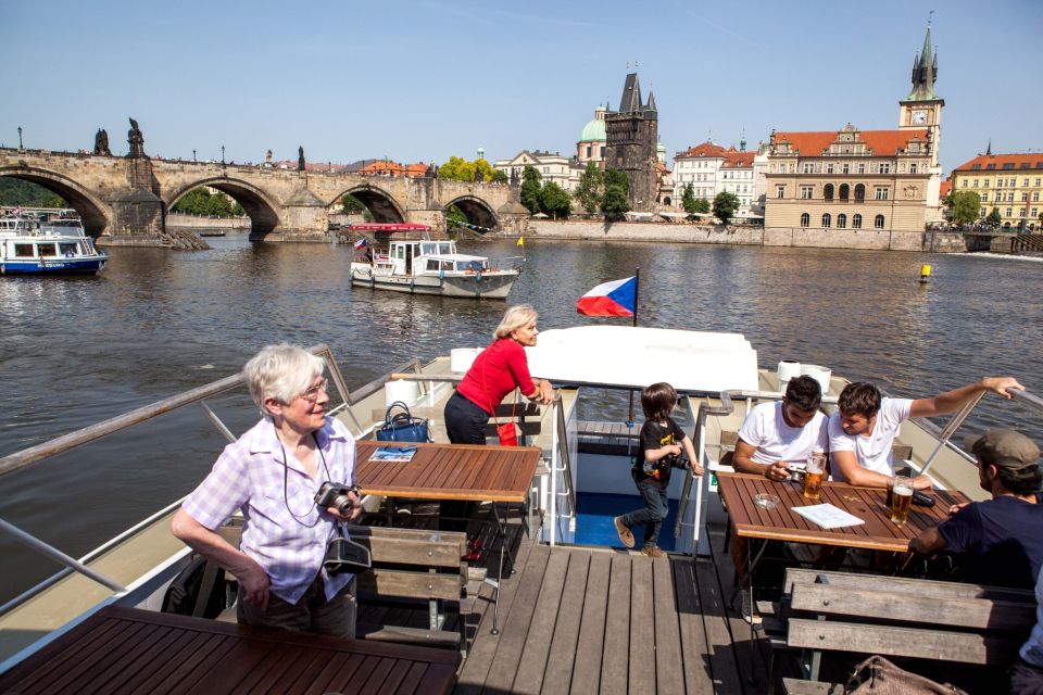 Prague Cruise: 1-Hour on the River Vltava - Charles Bridge, Prague Castle, and Letná Metronome—what you’ll actually see