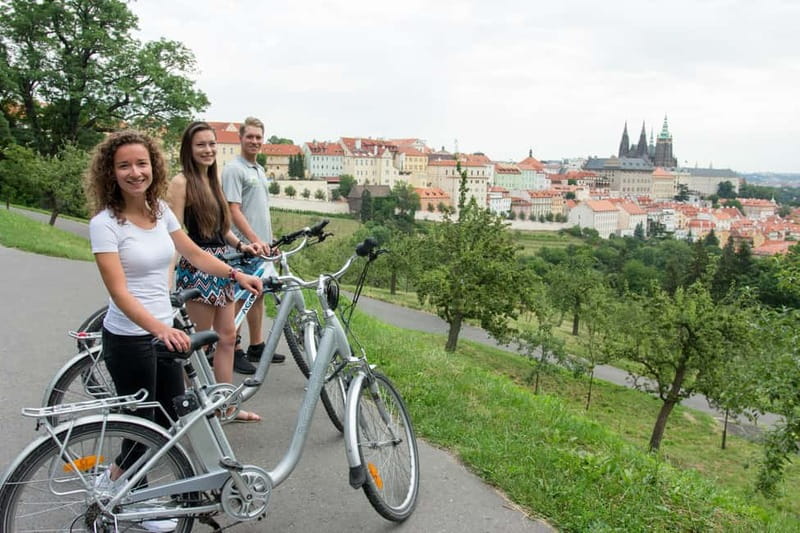 Prague: E-Bike or E-Scooter Tour with A Local Guide - Petrin Hill and Prague’s Lesser Town: the ride that connects everything