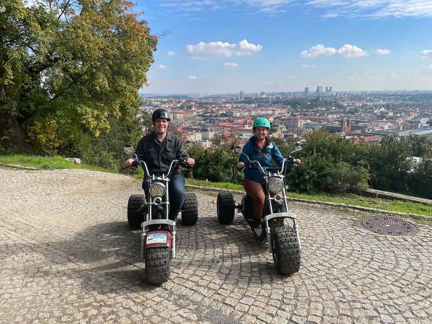 Prague: Electric Trike Viewpoints Tour - Letná Park and the Giant Metronome: Skyline Views Done Right