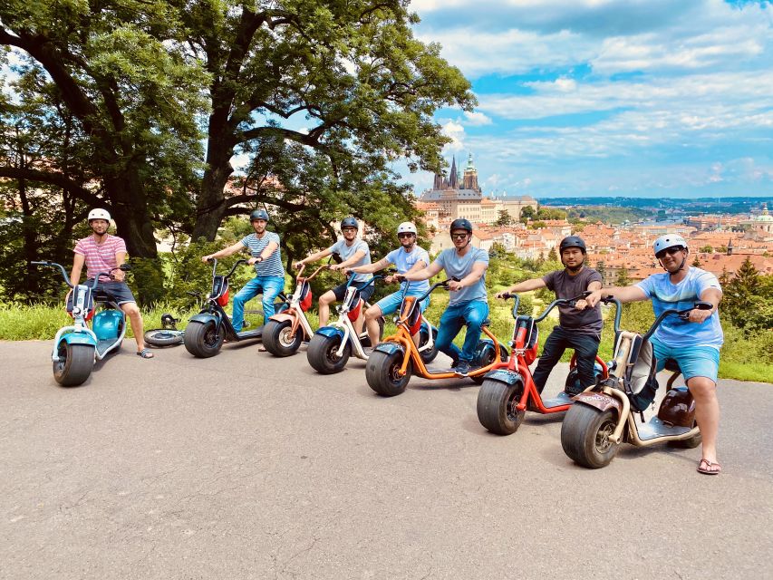 Prague: Fat Tire E-Scooter Guided Tour - What it feels like to ride: cobblestones, cold days, and the learning curve