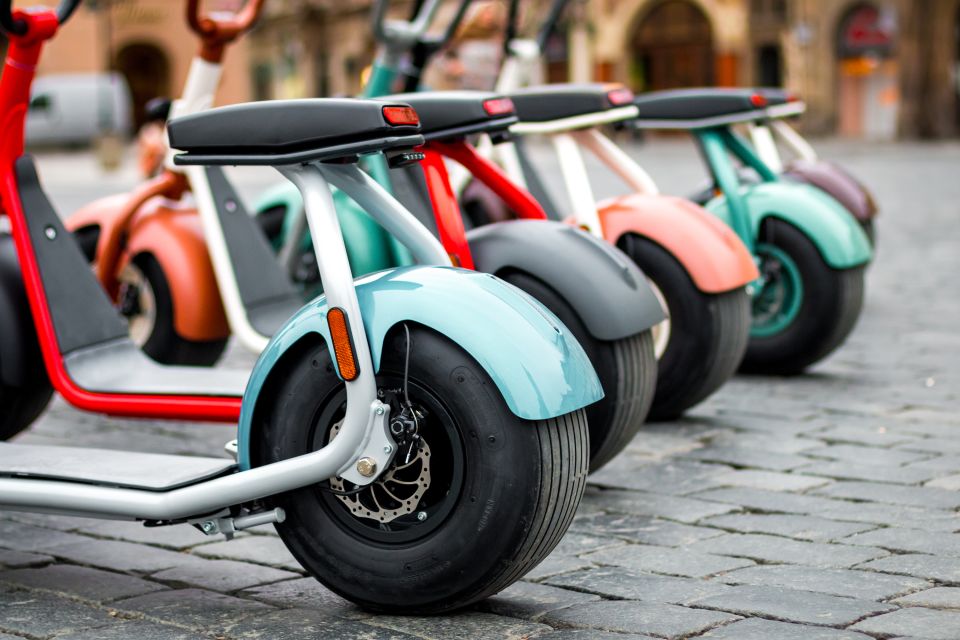 Prague: Fat Tire E-Scooter Guided Tour - Price and value at about $81 for two hours
