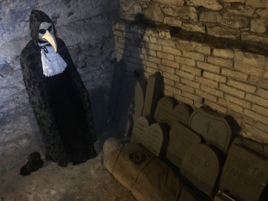 Prague: Ghosts, Legends, Medieval Underground & Dungeon Tour - The candlelit dungeon: executioner Jan Mydlář and the tools of medieval terror