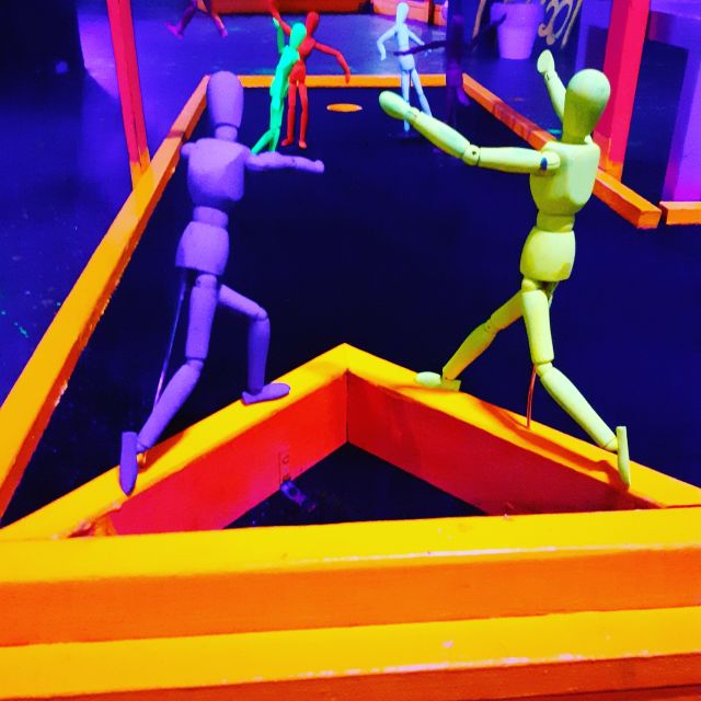 Prague: Glow Golf Mini Golf Game by UV Light - Key Points