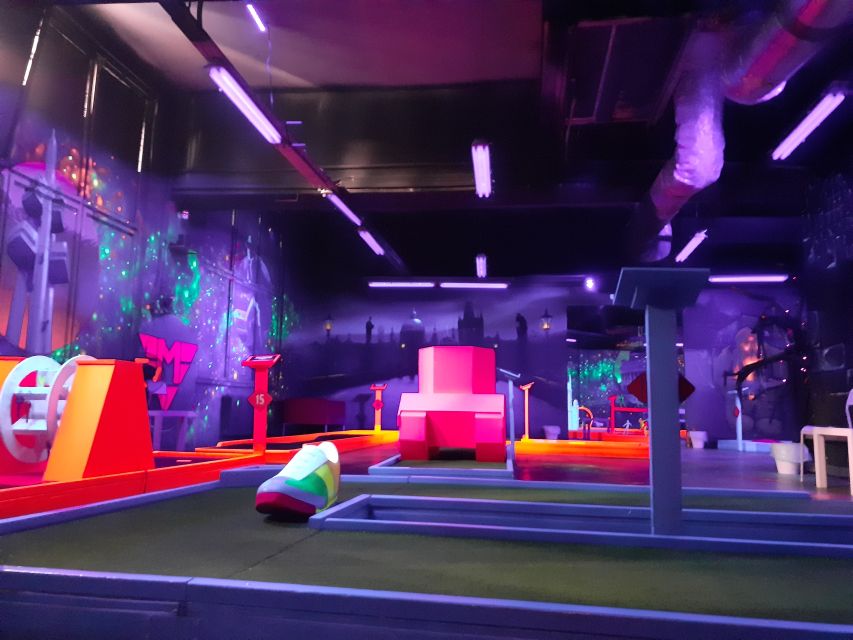 Prague: Glow Golf Mini Golf Game by UV Light - Meeting Point, Timing, and How to Plan Your Evening