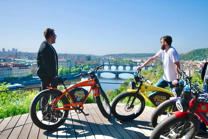 Prague: Grand City Tour on Fat e-Bike - The Easy-Safe Way Across Charles Bridge and Into Old Town Energy