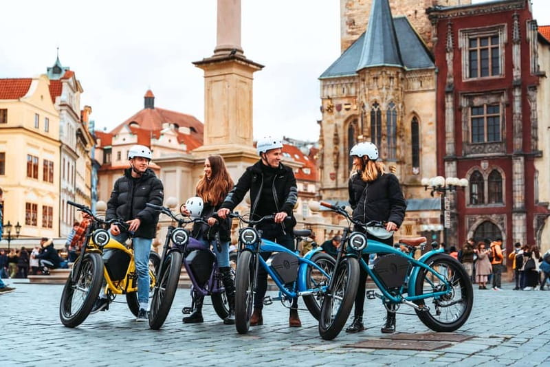 Prague: Grand City Tour on Fat e-Bike - Jewish Quarter Stops: Old-New Synagogue and the Josefov Context