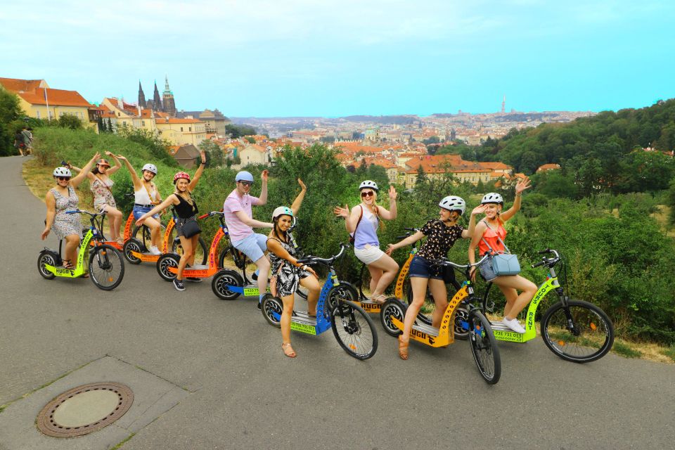 Prague: Highlights Tour on e-Scooter or eBike - Charles Bridge and Old Town photo energy without the slow chaos