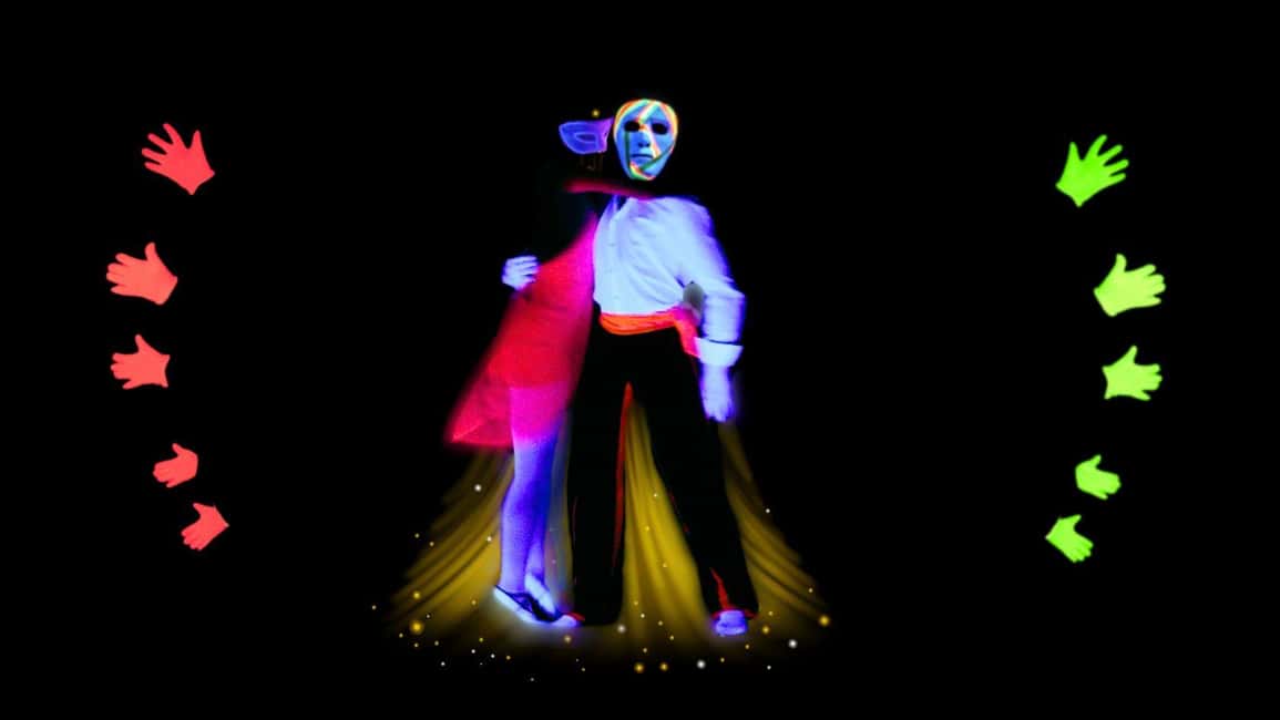 Prague: Images of Love Black Light Theatre Show - Music-led storytelling: Shakira, Sting, AC/DC, Coldplay, and more
