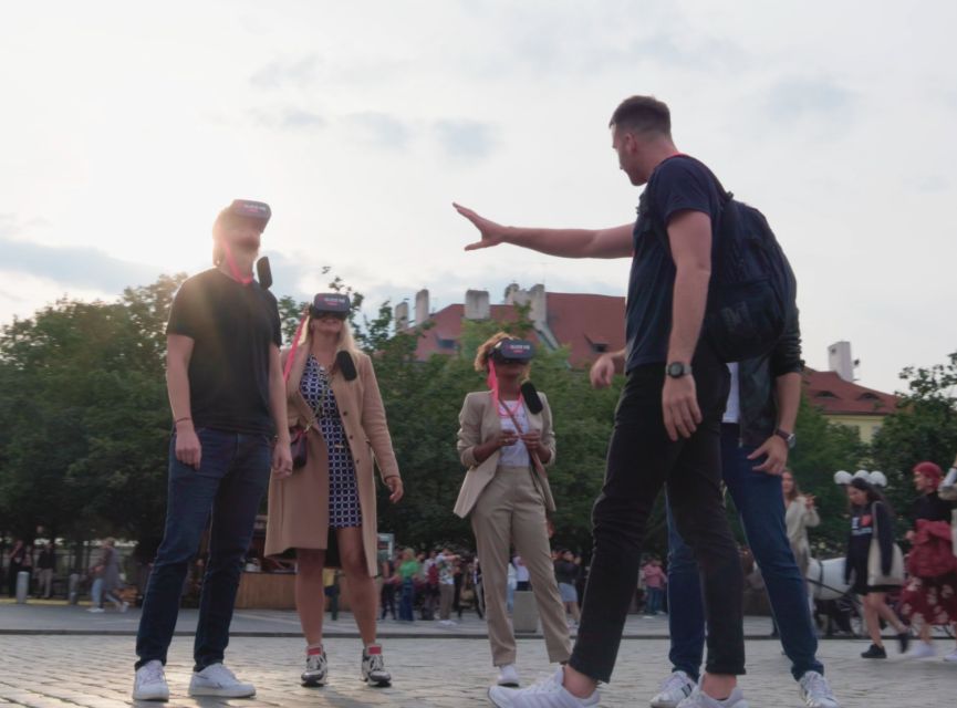 Prague: Immersive History Walking Tour and VR - Meeting at Panská 1: a clear start for a tech tour