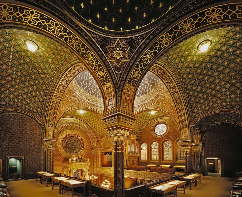 Prague Jewish Town/Skip-the-Line Official Entry Ticket - Old-New Synagogue (Altneushul): Europe’s Oldest Extant Synagogue in Active Use