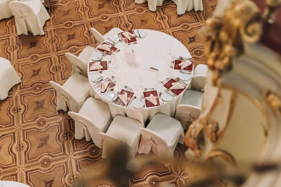 Prague: Mozart Ballroom Concert Ticket with 3-Course Dinner - Drinks and wine pricing: what to expect beyond the ticket