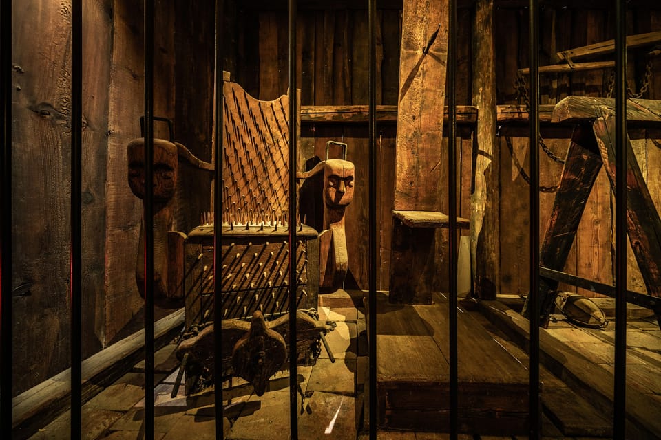 Prague: Museum of Torture Entry Ticket - The effects: sound cues and two special audiovisual moments