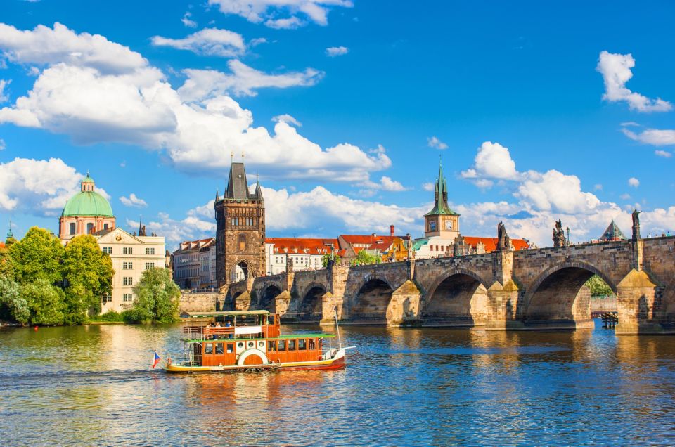 Prague Old Town Family Tour, Attractions, Royal Castle - Charles Bridge in real life: statues, river views, and the Bridge Tower